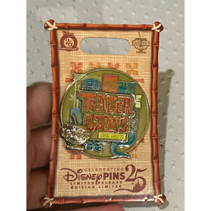 Disney Trader Sam's Grog Grotto Pin One Size Brown Green